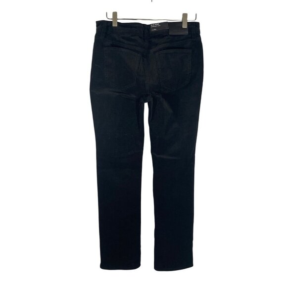 Lauren Ralph Lauren Womens Mid-Rise Black fine corduroy Straight Leg Pants 6P - Picture 2 of 11